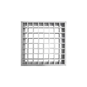 Wholesale Insert Steel Grating Cover Trench Drainage Channel Metal Welded Galvanized Steel Grating for Outdoor Road