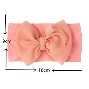 Diadema con Lazo para Bebé en 13 Colores, <span class=keywords><strong>Turbante</strong></span> de Borde Ancho para Niños, Diadema Elástica para el Cabello de Bebé, Accesorios para el Cabello - Product Image 6
