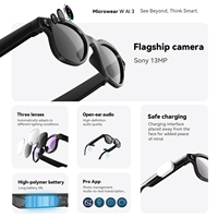 Gafas Inteligentes con IA, Cámara HD de 8MP, Grabación de Video, Traducción en Tiempo Real, Reproductor de Música, Llamadas Bluetooth, Gafas Deportivas con Audio