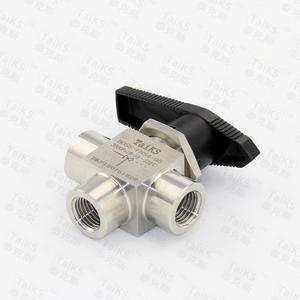 Válvula de Bola de Tres Vías de Acero Inoxidable con Rosca Interna, Manual/Eléctrica, para Agua/Aceite, Montaje en Panel, OEM Personalizable - Product Image 4