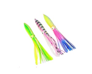 Misssxy — appât souple pour la pêche, leurre pour attraper des poissons tels que les poulpes, les calamars, avec <span class=keywords><strong>film</strong></span> Laser, pour les grands jeux, 9 pouces - Product Image 1