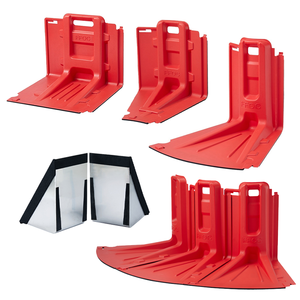 พลาสติกกั้นน้ำท่วมเป็นมิตรกับงบประมาณราคาไม่แพงสำหรับการป้องกันน้ำท่วมขั้นพื้นฐาน - Product Image 2