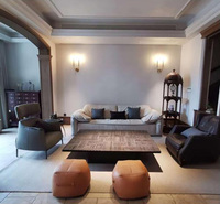 Nouvelle Arrivée 2026 Tapis de Maison Couleur Crème Unie 100% Laine Écologique Luxe Léger Résistant aux Taches Doux et Moelleux Vente en Gros Usine