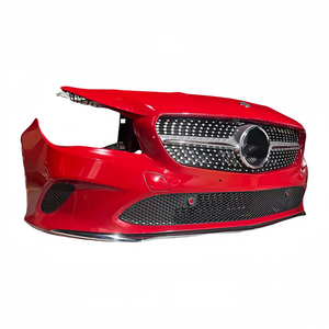 Pour <span class=keywords><strong>mercedes</strong></span>-benz <span class=keywords><strong>CLA</strong></span> W117 nouveau CLA220 voiture pare-chocs radiateur calandre feu stop pare-chocs panneau avant assemblage - Product Image 4