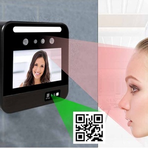 Sistema de Control de Acceso Biométrico con Pantalla de 5 Pulgadas, Registro de Tiempo, Escaneo de Código QR, Reconocimiento Facial y Huella Dactilar para el Control de Asistencia - Product Image 4