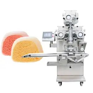 Línea automática de producción de máquina incrustante de helado mochi