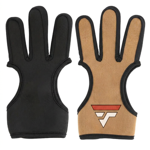 Prix direct usine – Nouvelle protège-main à 3 doigts, la plus résistante à l'abrasion, pour arc long traditionnel professionnel – Arc et flèches 2026 - Product Image 1