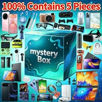 Caja Misteriosa Electrónica de 5 Piezas, Surtido de Teléfonos Inteligentes 5G, Tabletas, Relojes Inteligentes, Caja Sorpresa Tecnológica Aleatoria