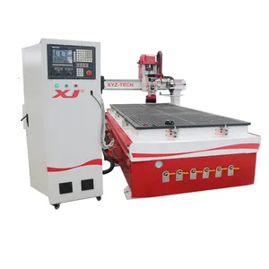 XYZ เครื่องจักรงานไม้ CNC เราเตอร์1325อุตสาหกรรมเฟอร์นิเจอร์