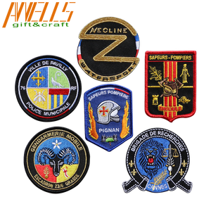 Parche bordado de hierro para coser 3D, parches con logotipo personalizado para ropa, sombreros y accesorios en tela de chenilla, venta al por mayor - Product Image 5