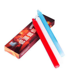 Ensemble de 3 bougies <span class=keywords><strong>BDSM</strong></span> à faible température, jouets sexuels pour adultes pour couples, flirt et relaxation, équipement de bondage - Product Image 3