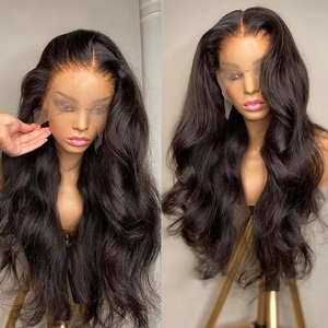 Vente en gros <span class=keywords><strong>13</strong></span>*4 Brésilien Transparent HD Lace Frontal Perruque Vendeurs Cru Vierge Cuticule Cheveux Alignés Lace Front Perruques Cheveux Humains - Product Image 3
