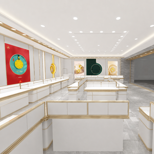 Jewellery Display Showcase Jewellery Counter Interior Design Jewellery Cabinet - Product Image 2