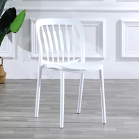 Chaise en plastique de salle à manger bon marché de haute qualité à la sortie d'usine nouvelle conception chaise de salle à manger de haute qualité