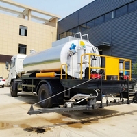 Truk Distributor Aspal Baru XLS305A dengan Lebar Penyemprotan Maksimal 3.5m dan Tangki Aspal 3.8cbm