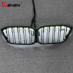 Griglia a Doppio Rene con Luce LED per BMW M2 F87 2019-2022, Griglia Anteriore <span class=keywords><strong>M</strong></span> Sport Illuminata con Lampada, Ricambi Auto - Product Image 3