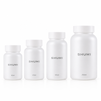 Bouteille en PLA biodégradable de 500 ml et 1 L à large ouverture, de qualité alimentaire, avec bouchon à vis, conteneur écologique pour boissons, pilules et emballages – Vente en gros