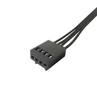 Cable Personalizado 2510, Divisor de Ventilador PWM de 4 Pines, 1 a 4, para Enfriamiento de CPU de Computadora, Extensión de Alimentación con Malla de Nailon