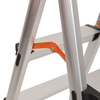 Échelle de tabouret pliante Portable en aluminium Offre Spéciale, échelle de Protection contre les chutes à levage manuel à vendre
