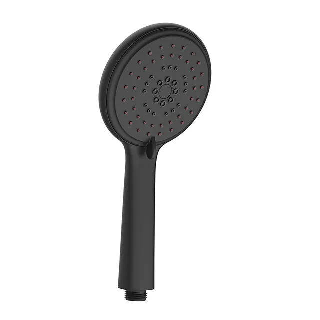고압 샤워 헤드 이온 필터 스프레이 샤워 스프링클러 7 색 변경 LED 핸드 헬드 샤워기