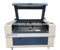 Nouvelle conception Robotec, machine de découpe et de gravure au laser CO2 refroidie par eau en polycarbonate CNC, 6090 1390, garantie de 2 ans, prix d'usine