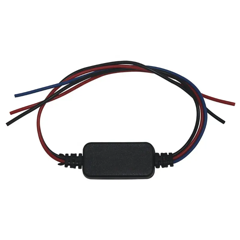 12-18V MOBIL LAMPU LED Siang Hari Berjalan Lampu Relay Harness Dimmer On/Off 5A Controller Lampu Kabut Controller DRL