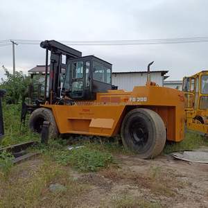 Montacargas Diésel Pesado Usado de 20 Toneladas TCM 44000 lb FD200 FD250 para Contenedores, Contrapesado, Terreno Accidentado, 1 Año de Garantía - Product Image 4