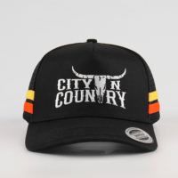 Gorras Deportivas Personalizadas OEM de 5 Paneles con Visera Precurvada y Malla, Gorra Trucker con Logotipo Bordado y Cuerdas Decorativas al por Mayor