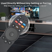 XRT270 pour télécommande vocale Vizio de remplacement avec bouton NETFLIX PrimeVideo, pour Vizio 4K Quantum Pro Smart TV VQP65C-84