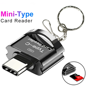 อะแดปเตอร์ MINI Type-C OTG USB พร้อมตัวอ่านการ์ด TF สำหรับโทรศัพท์แอนดรอยด์และแท็บเล็ตส่งตรงจากผู้ผลิตเครื่องอ่านการ์ดขนาดเล็ก - Product Image 2