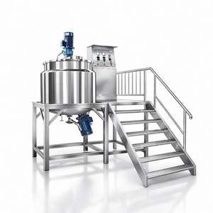 Cuve de mélange homogénéisante à prix d'usine pour crème cosmétique, shampoing, savon liquide, avec agitateur - Product Image 1