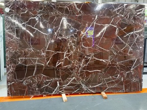 Mármol Rosa Rosso Levanto <span class=keywords><strong>Girona</strong></span>, Losa Grande Pulida Azul Plateada con Calcita, para Hoteles Modernos, Impermeable, Ecológico, de Larga Duración - Product Image 2