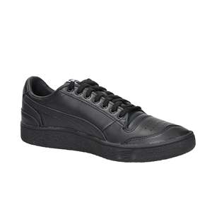 Sneakers da Uomo Puma in Pelle Nera, Scarpe Casual a Profilo Basso - Product Image 5