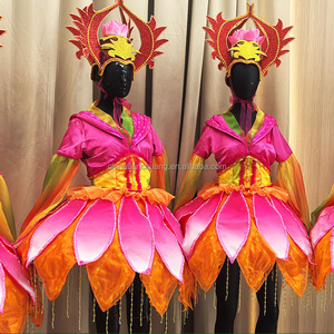 Disfraz de Hada con Pétalos de Loto Iluminados con LED para <span class=keywords><strong>Discoteca</strong></span>, Fiesta Rave, Carnaval, Desfile, Apertura, Actuación de Danza - Product Image 2
