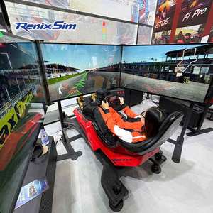 Renixsim trong nhà công viên giải trí đua mô phỏng buồng lái chuyển động đầy đủ cá nhân đào tạo mô phỏng tay đua - Product Image 2