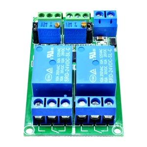 Módulo Comparador de Voltaje ZYSY 2 Canales LM393 5V 12V 24V Placa de Relé de 2 Canales para Modificación de Circuitos Automotrices - Product Image 5