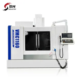 Taiwan's CNC vertical machining center Vmc1160 4-axis vertical machining center has high positioning accuracy and is cost