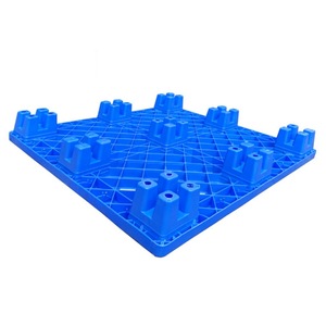 Paleta de Plástico de Nueve Patas 1200x1000x98mm con Estructura de Rejilla para Logística, Almacenamiento y Uso con Montacargas - Product Image 1