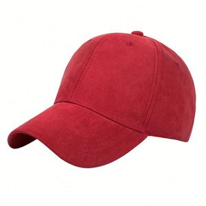 Gorra de Béisbol de 6 Paneles con Visera de Gamuza para Hombre y Mujer, Gorra Deportiva para Playa y Aire Libre, Suave y Cómoda - Product Image 3