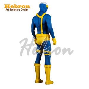 Disfraz Personalizado de Ciclope de <span class=keywords><strong>X</strong></span>-<span class=keywords><strong>Men</strong></span>, Conjunto Completo para Colección Personal, Cosplay, Personaje de <span class=keywords><strong>Película</strong></span>, Actuación - Product Image 3