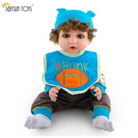 Poupée Reborn Toddler de Haute Qualité 50cm Réaliste Jouet Doux Poupée de Mode pour Enfants Fait Main Unisexe Matériel Silicone Certifié EN71