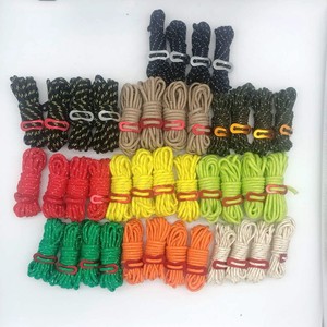 Nylon Guy Ropes 5mm 4m Reflective Windproof Camping Tent Rope Awning Clothesline Pull Rope Yiwu Origin - Product Image 1