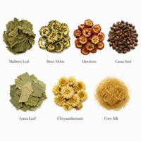 Thé Herbal Triple Soin : Équilibre Glycémique, Lipidique et Hépatique – Mûre et Melon Amer Sans Caféine, Naturel, Qualité AAA, ISO22000