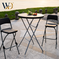 Housse de table de bar personnalisable minimaliste en fibre synthétique extensible imperméable avec revêtement or-argent pour cocktails, idéale pour l'export.