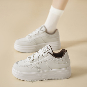Chaussures de sport décontractées pour femmes, édition coréenne, nouvelle collection automne 2024, respirantes, en mesh, à semelle épaisse - Product Image 4