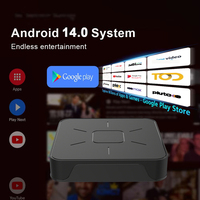 Nouvelle Box TV P5 Max 2026 Android 14 OS 4K Smart TV Box Lecteur Multimédia H313 2 Go 16 Go Wifi6 avec Télécommande Vocale Fire TV Stick Décodeur