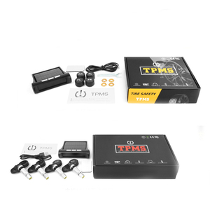 Système <span class=keywords><strong>de</strong></span> surveillance <span class=keywords><strong>de</strong></span> la <span class=keywords><strong>pression</strong></span> des pneus sans fil solaire pour camping-car, kit <span class=keywords><strong>de</strong></span> capteurs TPMS <span class=keywords><strong>avec</strong></span> 4 capteurs <span class=keywords><strong>de</strong></span> <span class=keywords><strong>pression</strong></span> des pneus et écran LCD - Product Image 2