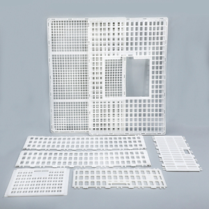 Cage de transport de volaille en plastique PP de couleur orange caisse de transport de poulet vivant pour canards pigeons lapins - Product Image 5