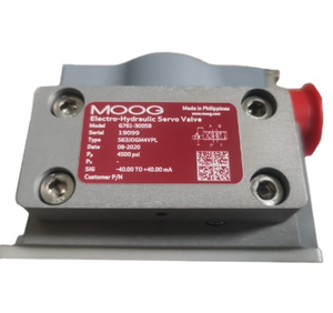 G761-3033B Electro-Hydraulic Valve, Two-Stage Flow Control, Flow 4-63 L/min, 315 <b>Bar</b>, 6-9ms <b>Step</b> Response - Product Image 1