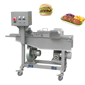 Macchina per la formatura di crocchette di pollo/macchina per fare il tortino di hamburger/linea di produzione di hamburger